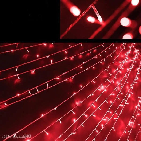 17-Meter String of 100 Led Solar-Powered Fairy Lights - Orthorun