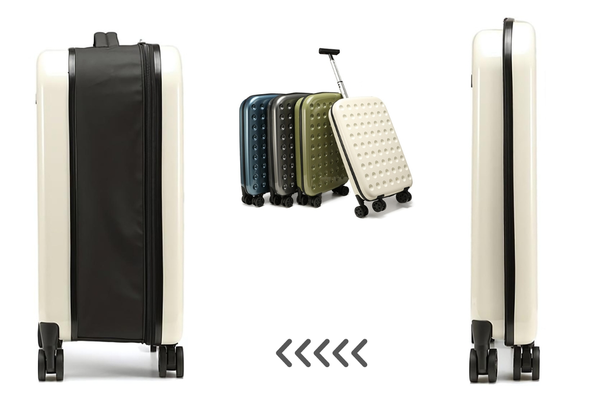 360° Foldable Travel Suitcases with Wheels - Orthorun