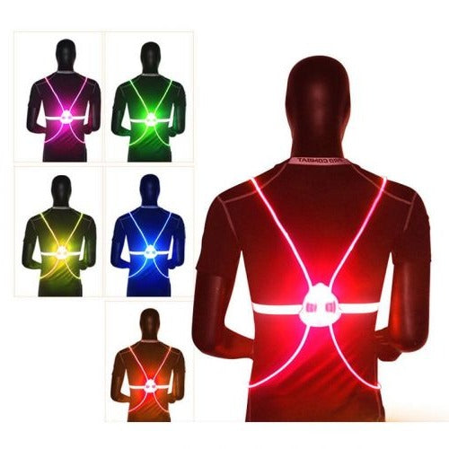 360 Reflective LED Flash Night Vest - Orthorun