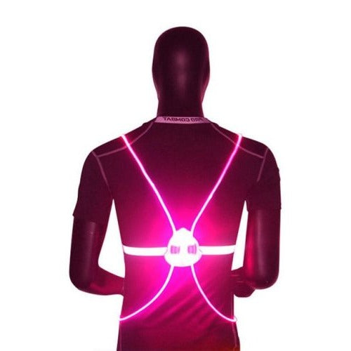 360 Reflective LED Flash Night Vest - Orthorun