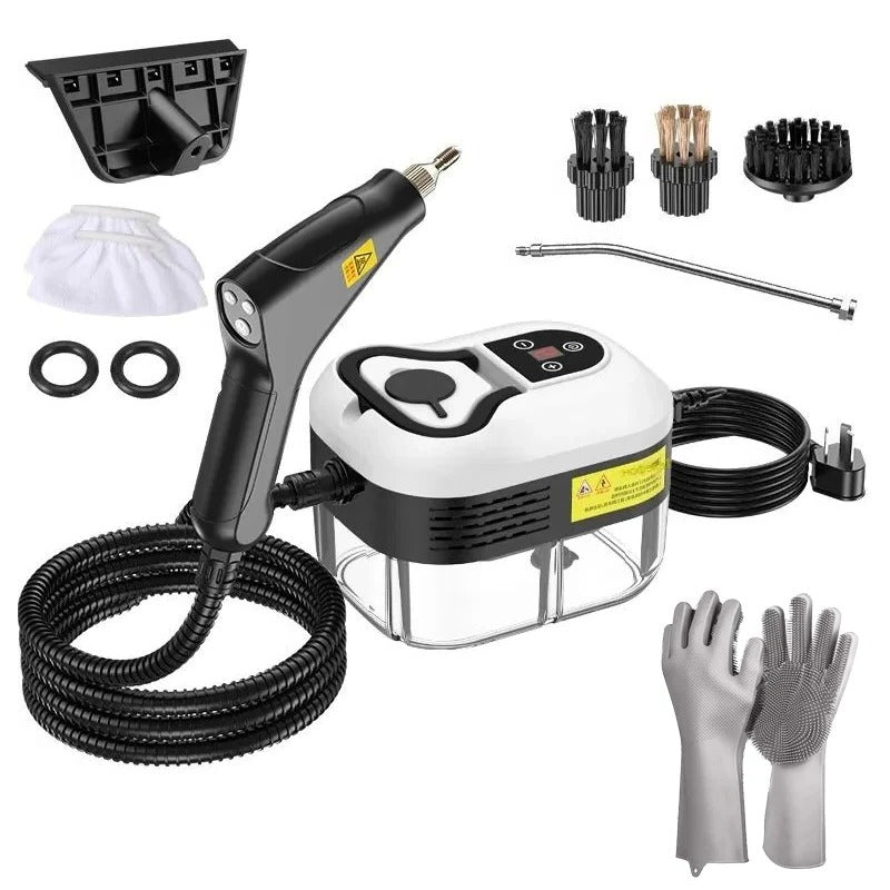 2500W High Pressure Steam Cleaner with Gloves - Orthorun