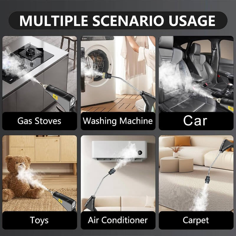 2500W High Pressure Steam Cleaner with Gloves - Orthorun