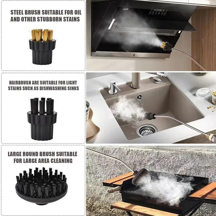 2500W High Pressure Steam Cleaner with Gloves - Orthorun