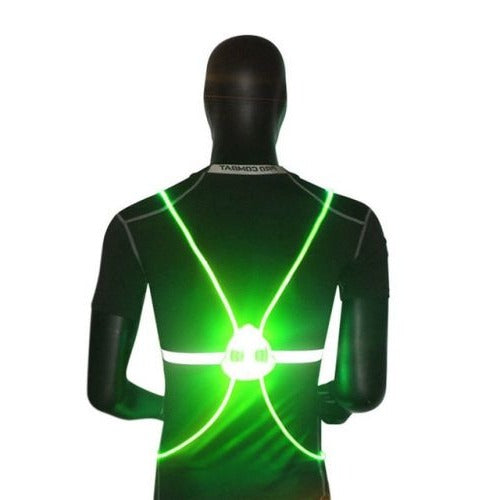 360 Reflective LED Flash Night Vest - Orthorun