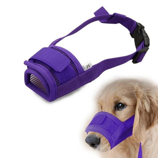 Adjustable Soft Dog Biting Muzzle Mouth Cover - Orthorun