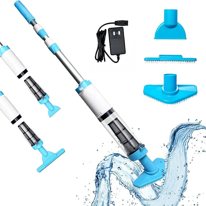 3 in 1 Cordless Rechargeable Pool Vacuum Cleaner - Orthorun