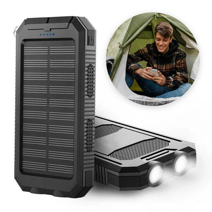 500000mAh Solar Charger Waterproof Power Bank External - Orthorun