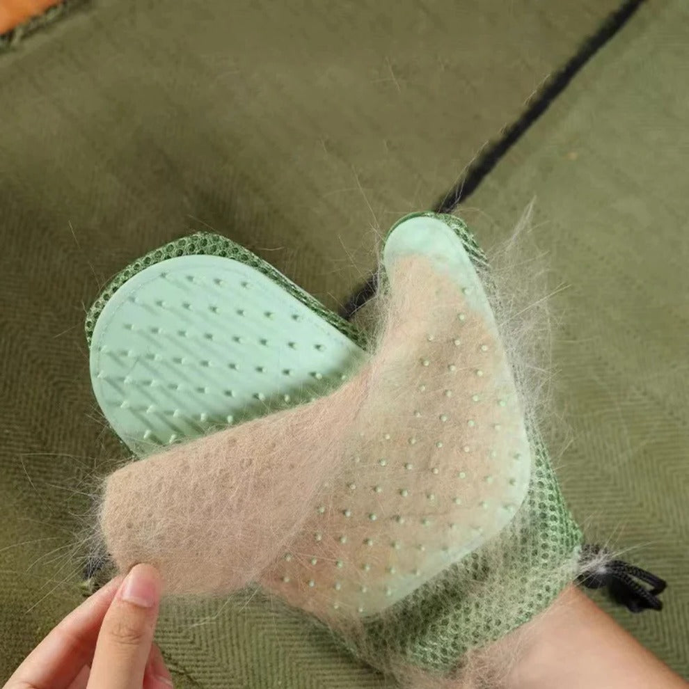 2in1 cat glove for grooming - Orthorun
