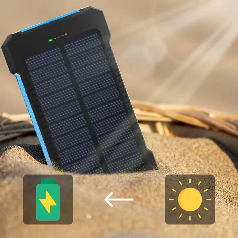 500000mAh Solar Charger Waterproof Power Bank External - Orthorun