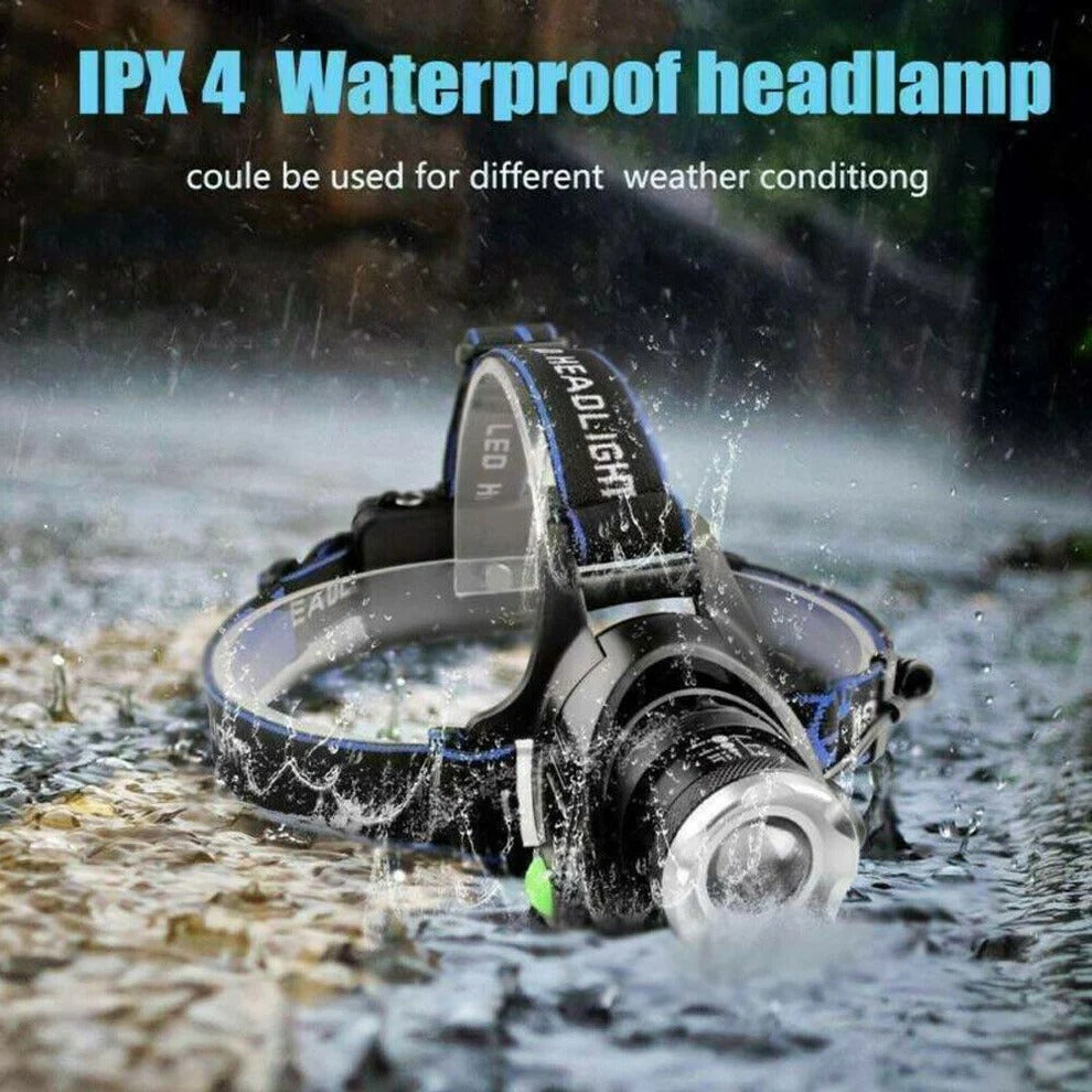 990000LM Rechargeable LED Headlamp - Orthorun