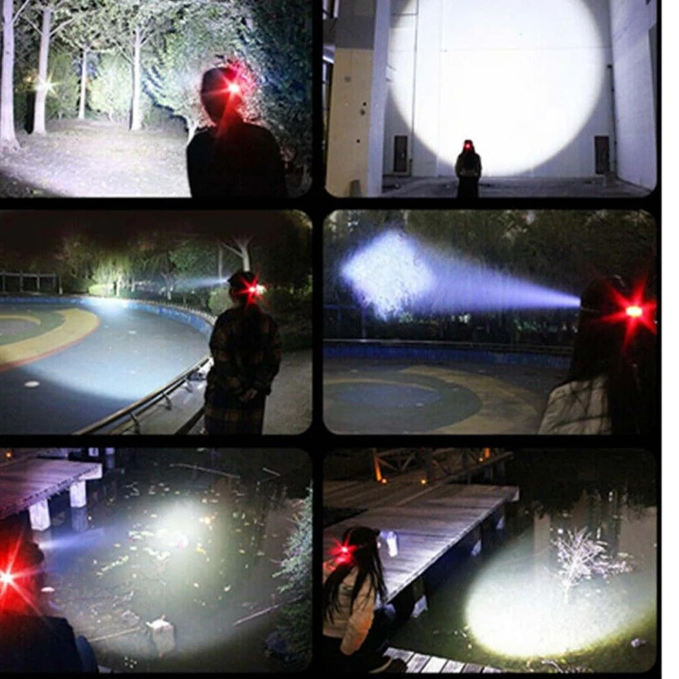 990000LM Rechargeable LED Headlamp - Orthorun