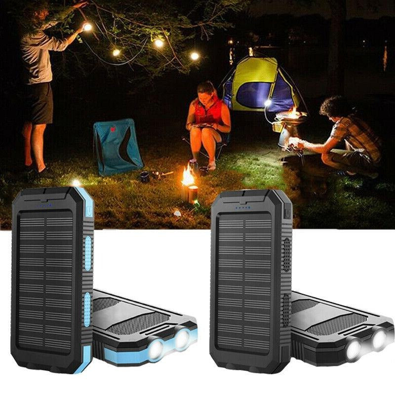 500000mAh Solar Charger Waterproof Power Bank External - Orthorun