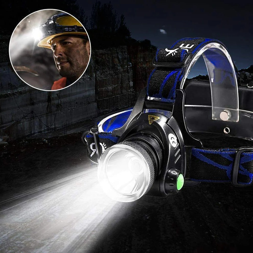 990000LM Rechargeable LED Headlamp - Orthorun