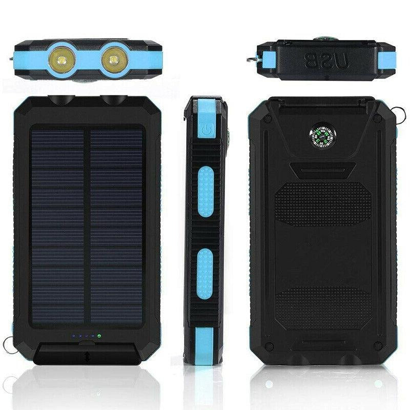 500000mAh Solar Charger Waterproof Power Bank External - Orthorun