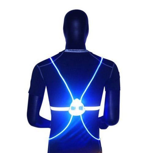 360 Reflective LED Flash Night Vest - Orthorun
