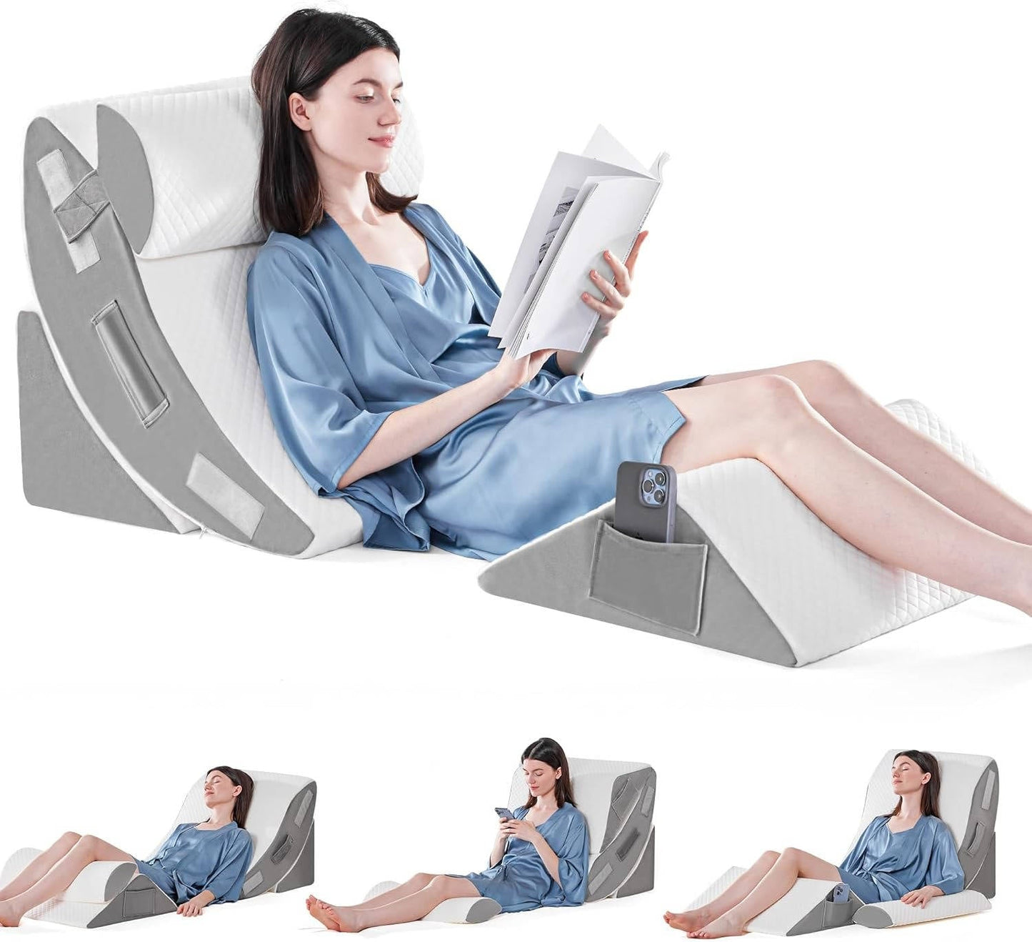4Pcs Orthopedic Bed Wedge Pillow Set - Orthorun
