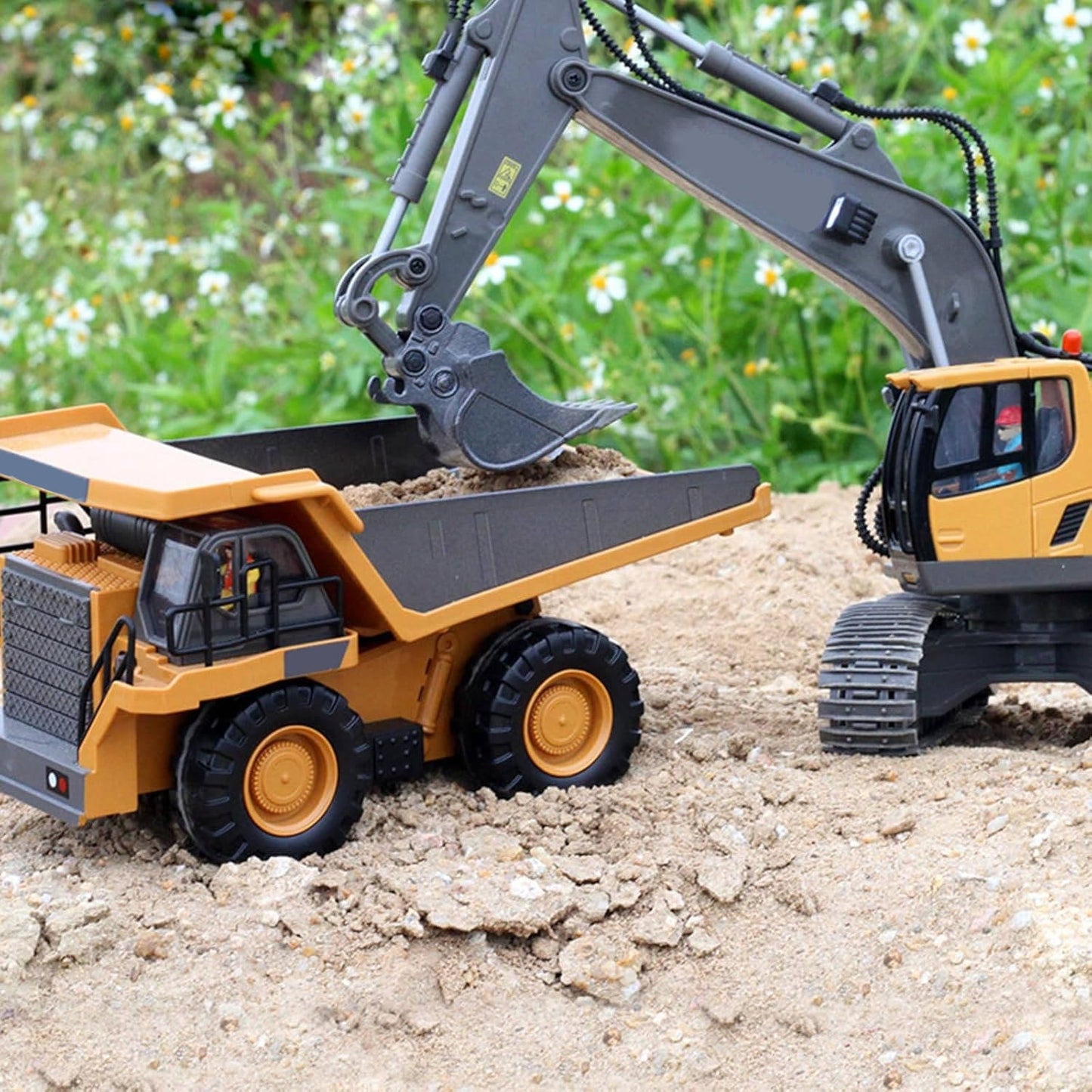 4WD Remote Control Excavator Bulldozer Dump - Orthorun