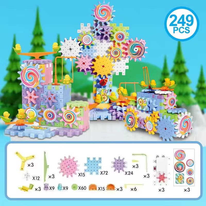 263 Pcs Kids Building Blocks Kit - Orthorun