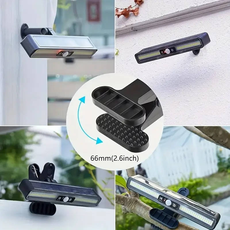 2 Set Portable Solar Fence Lights - Orthorun