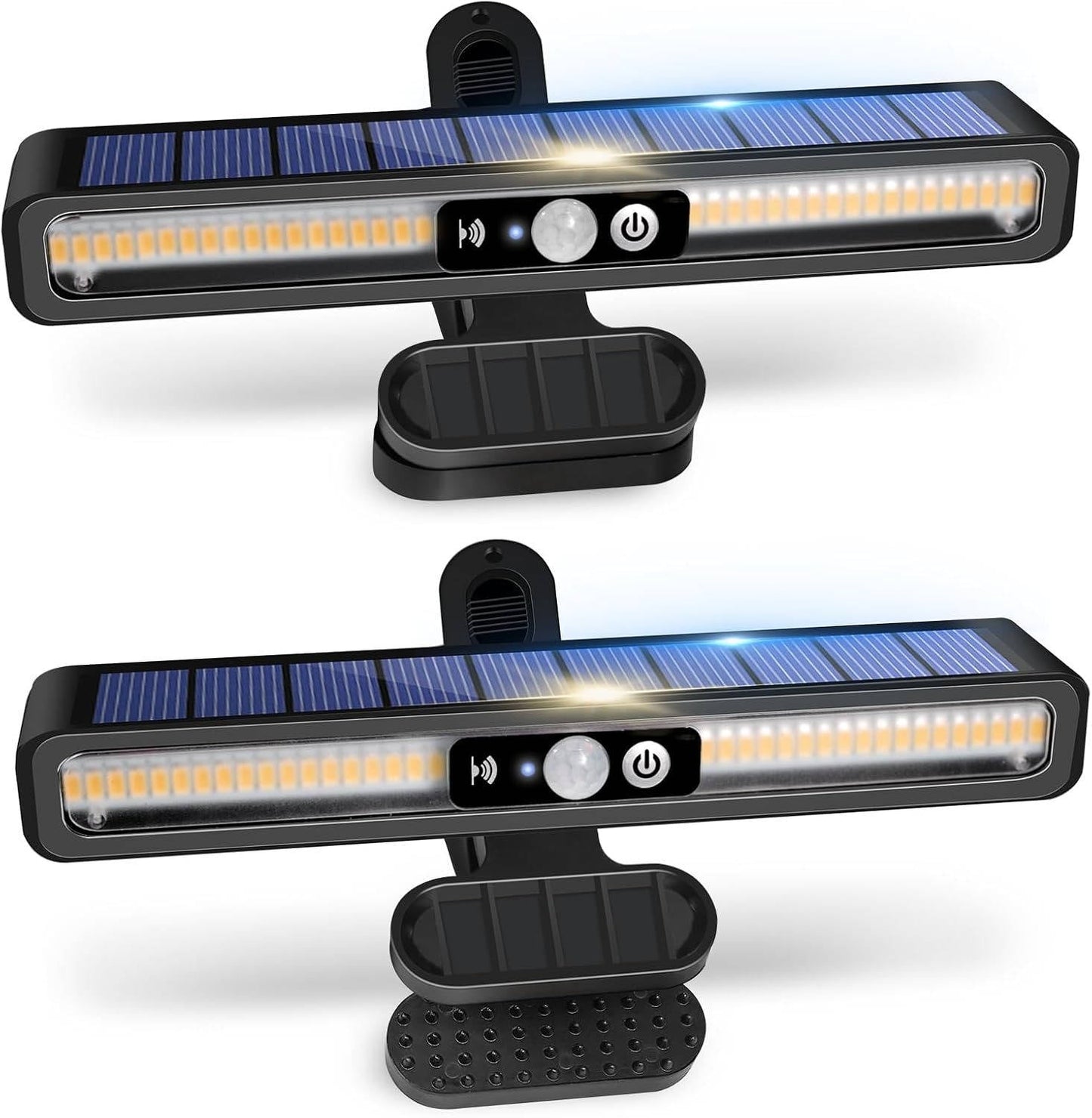 2 Set Portable Solar Fence Lights - Orthorun
