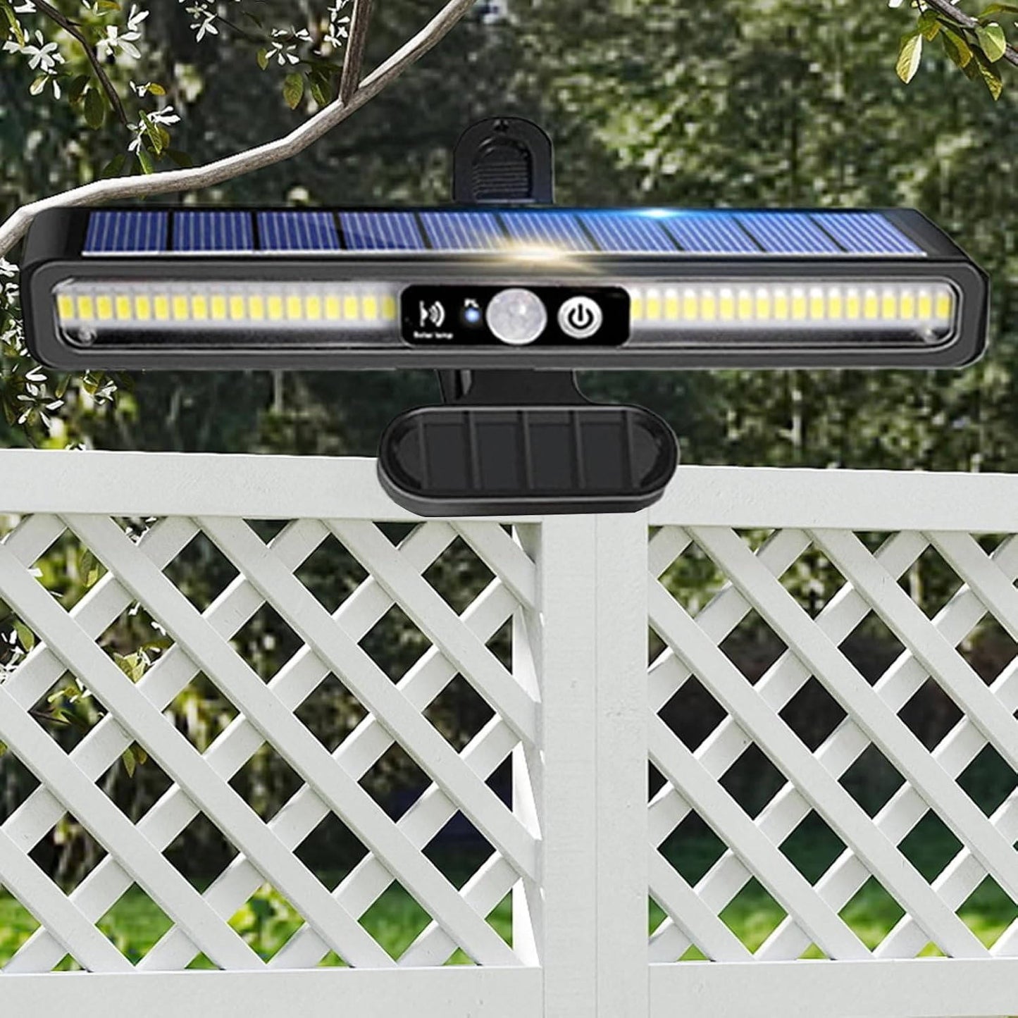 2 Set Portable Solar Fence Lights - Orthorun