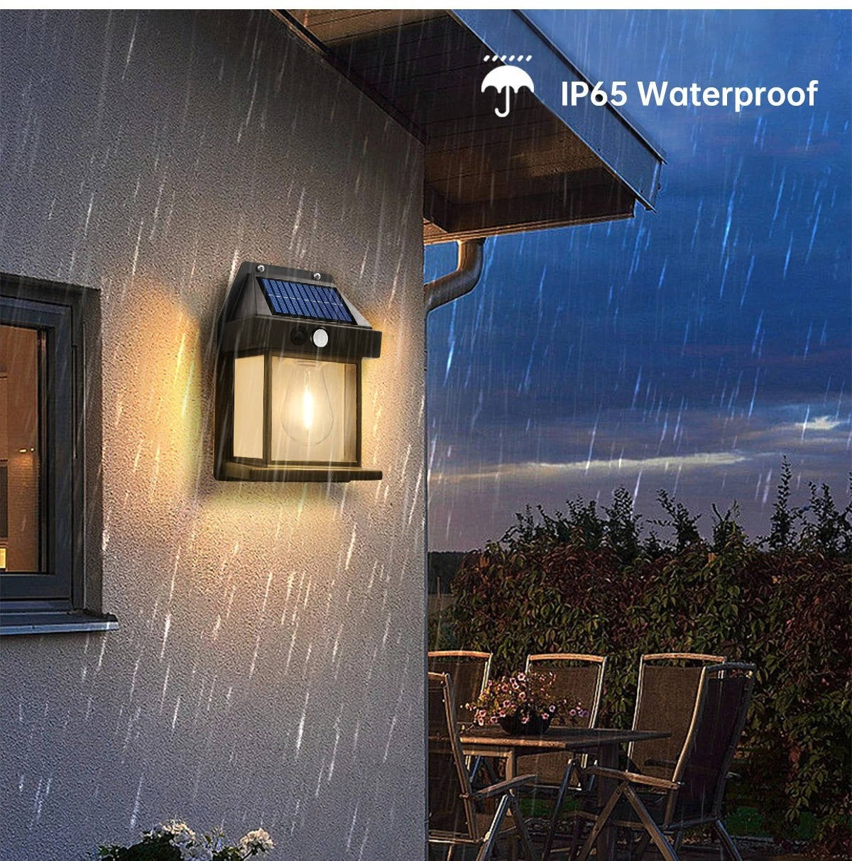 2 Set Solar Wall Lamp Outdoor - Orthorun