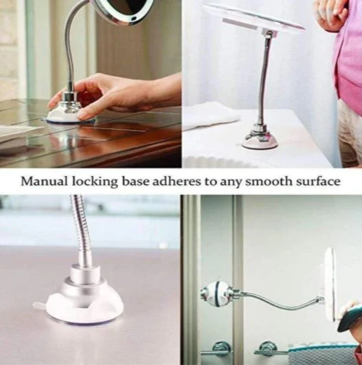10X Magnifying LED Lighted Flexible Mirror - Orthorun