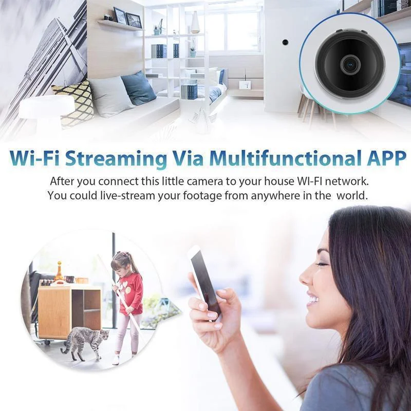 1080p Magnetic WiFi Mini Camera - Orthorun