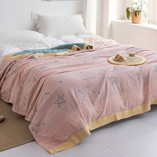 Orthorun | Myk Japanese Throw Blanket – Soft Lightweight Couch Cover for Home Decor