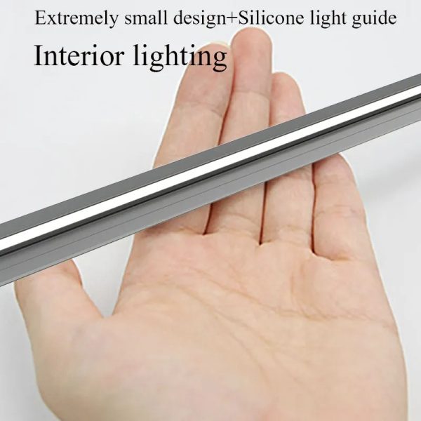 45 Degree LED Under Cabinet Lighting Bars Invisible Ultra Thin Strips - Orthorun