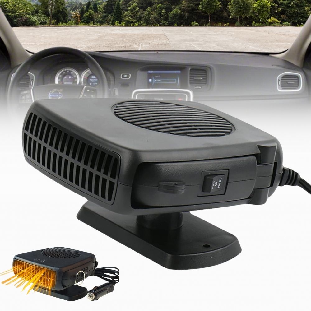 12V Car Heater Fan – 150W/300W Portable Ceramic Auto Heater for Fast Defrost & Heating - Orthorun