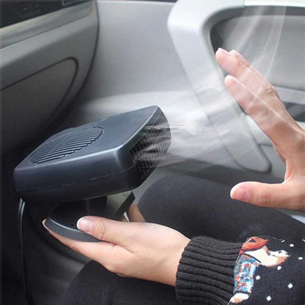 12V Car Heater Fan – 150W/300W Portable Ceramic Auto Heater for Fast Defrost & Heating - Orthorun