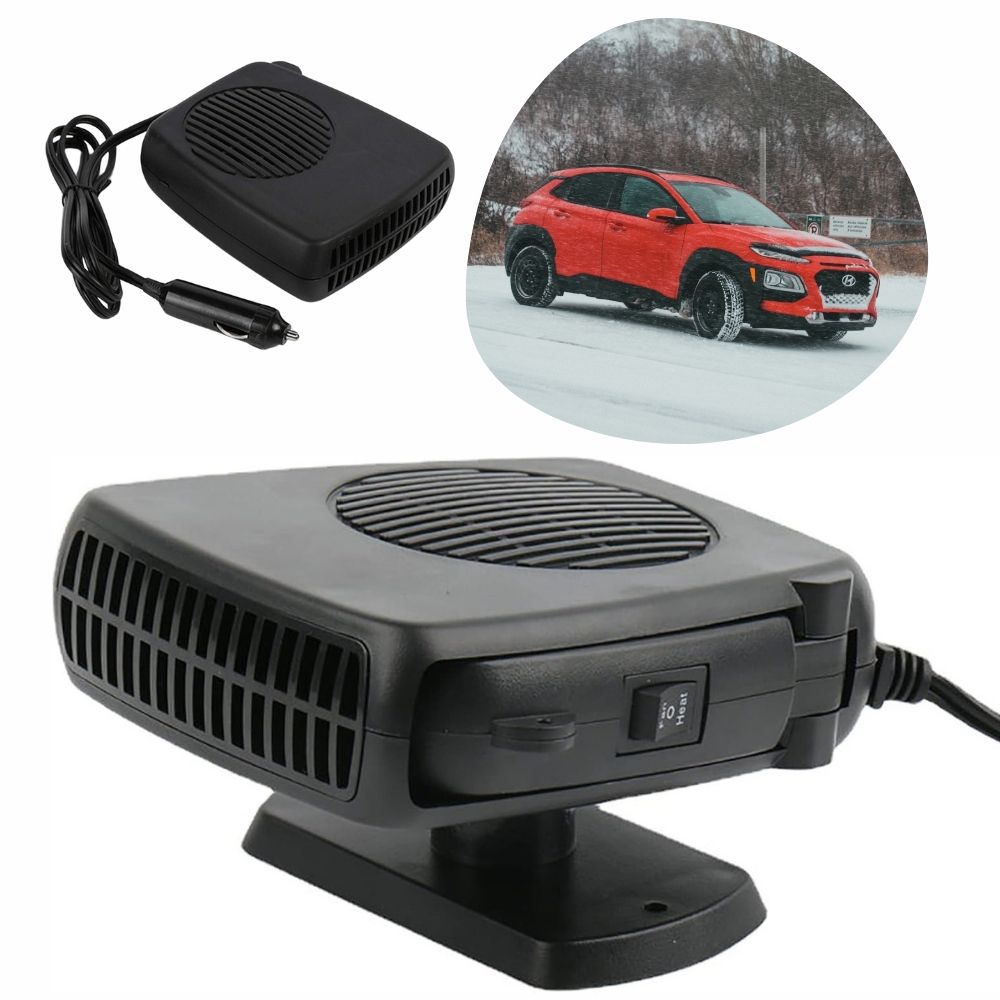 12V Car Heater Fan – 150W/300W Portable Ceramic Auto Heater for Fast Defrost & Heating - Orthorun
