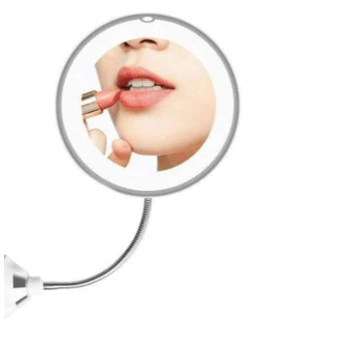 10X Magnifying LED Lighted Flexible Mirror - Orthorun