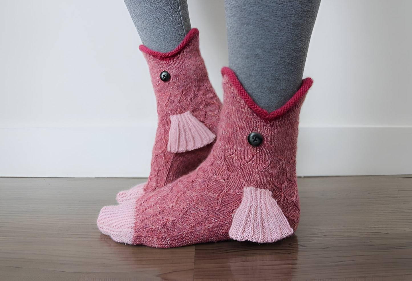 3D Knitted Crocodile Socks - Orthorun