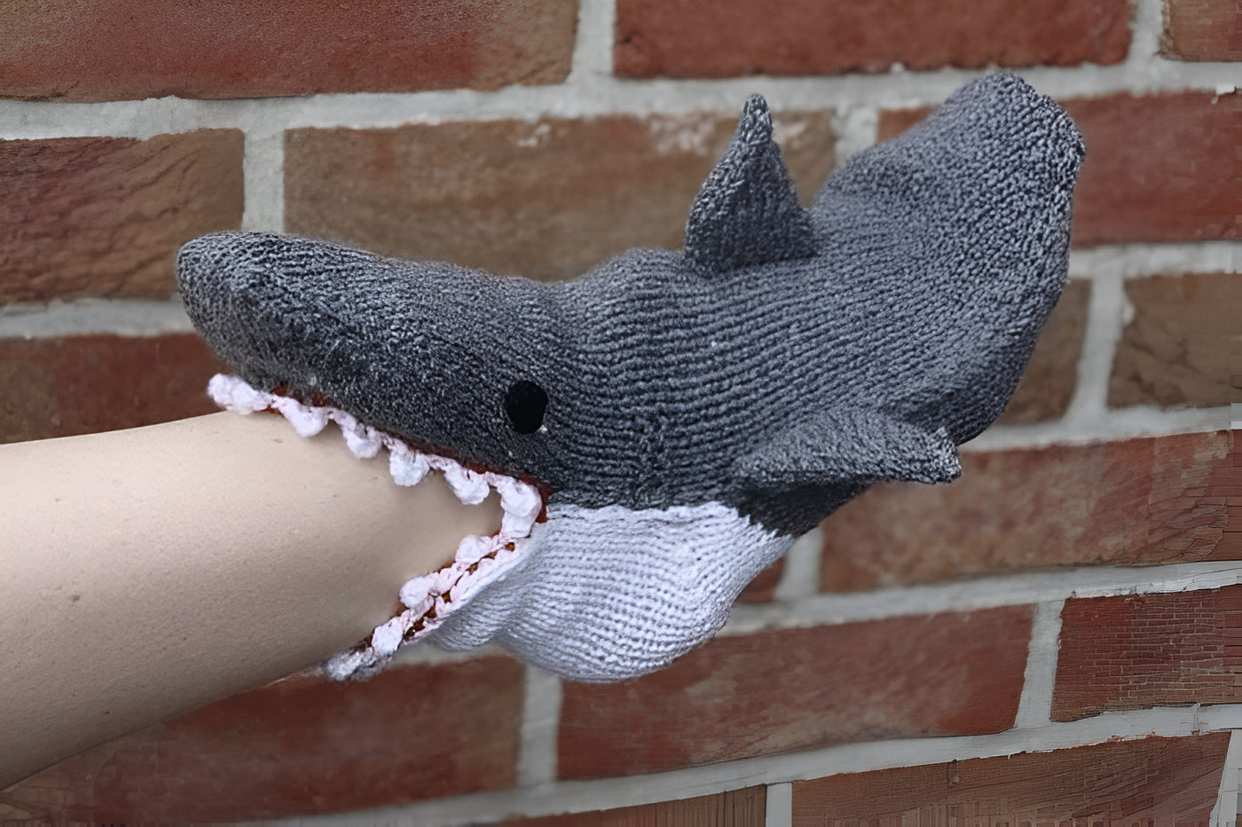 3D Knitted Crocodile Socks - Orthorun