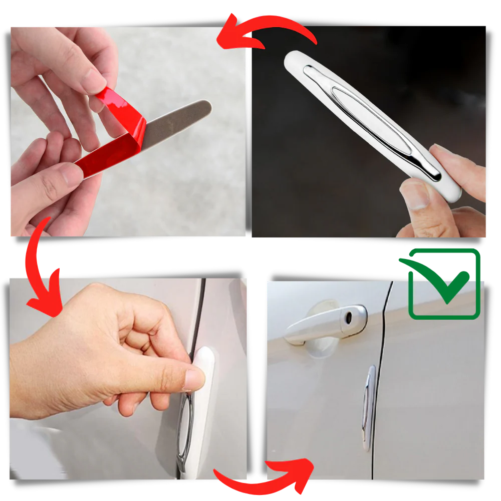 4-pack Car Door Protection Strips - Orthorun