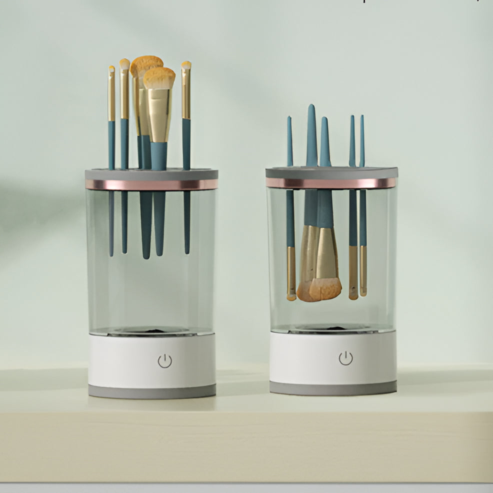 3-in-1 Cosmetic Brush Cleaner Machine - Electric Makeup Brush Cleaner Device - Orthorun