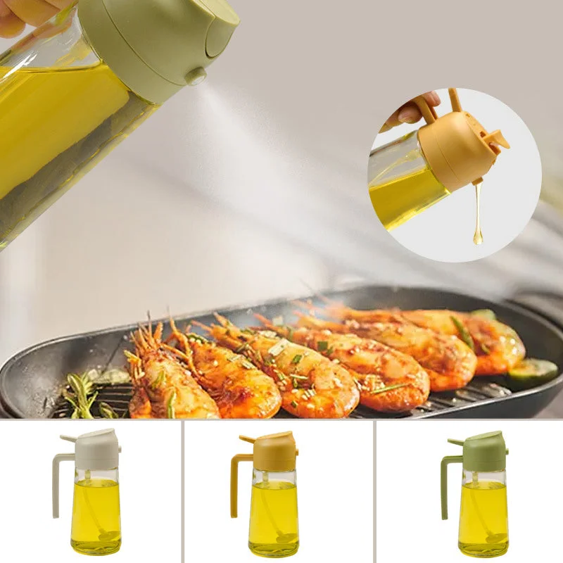 2-in-1 Glass Oil Sprayer and Dispenser - Orthorun