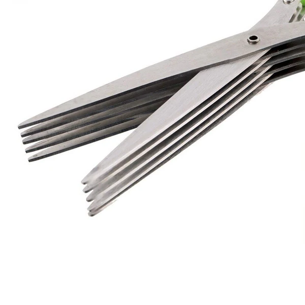 5 Blade Kitchen Salad Scissors - Orthorun