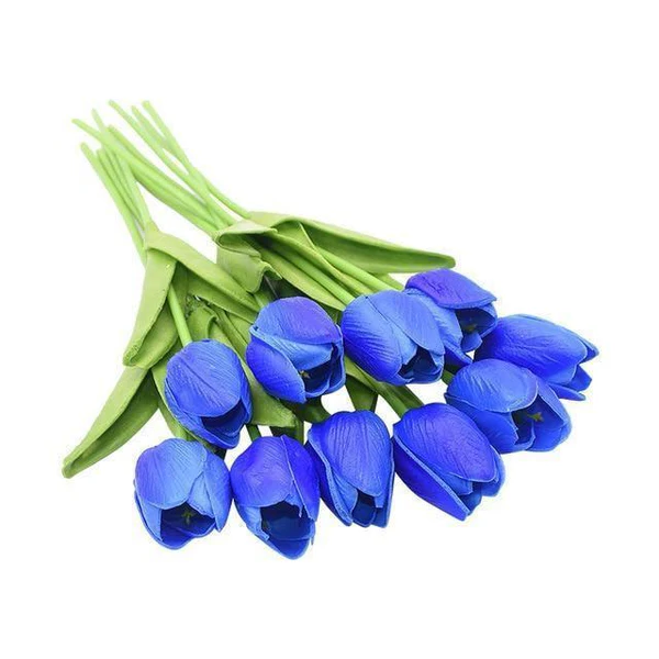 10x Artificial Tulips Flowers - Orthorun