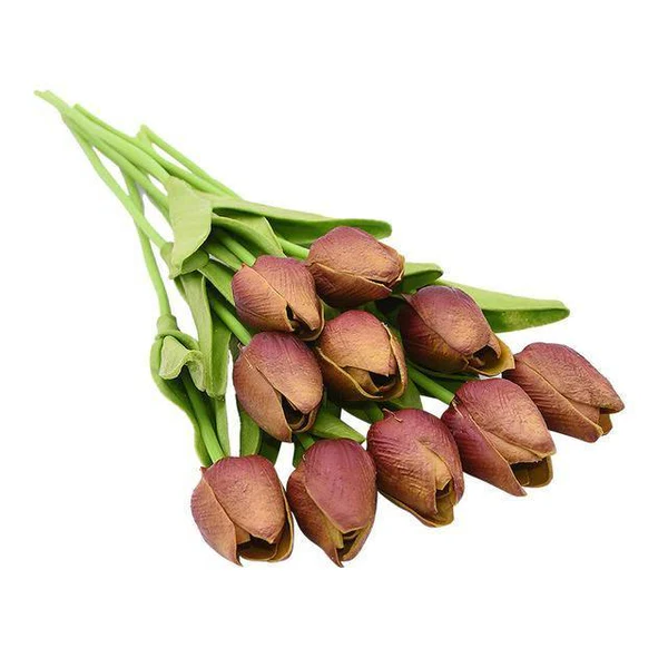 10x Artificial Tulips Flowers - Orthorun