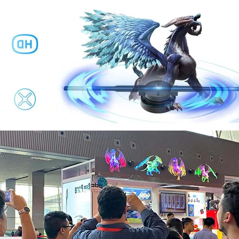 3D Hologram LED Fan Projector - Orthorun