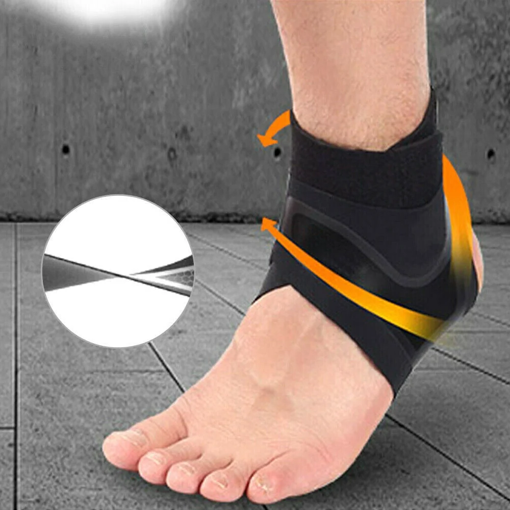 Orthorun | Plantar Ankle Support Wrap – Compression Sleeve for Pain Relief