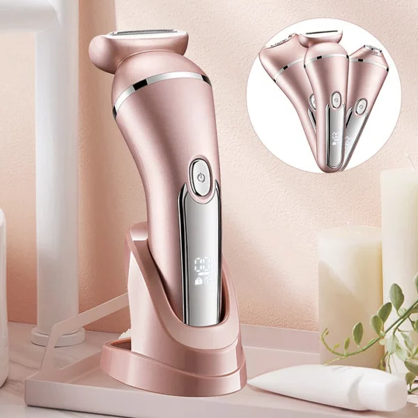 3-in-1 Waterproof Electric Shaver for Women - Orthorun