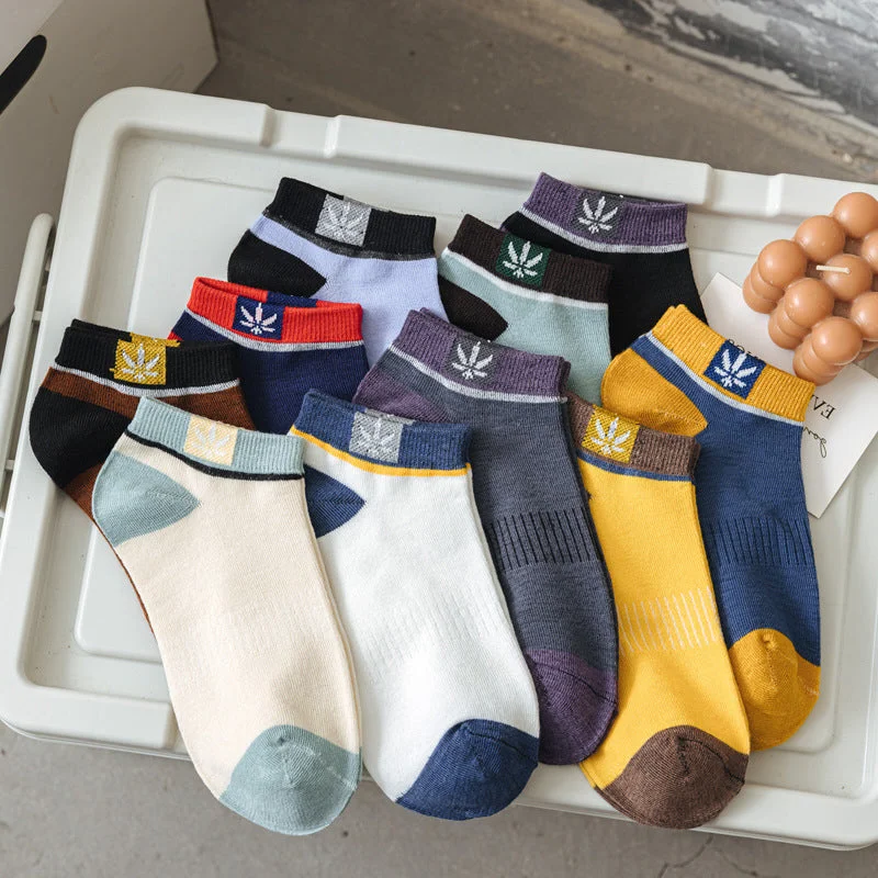 20 Pairs Mens Casual Thin Cotton Sweat Wicking Low Cut Ankle Socks - Orthorun