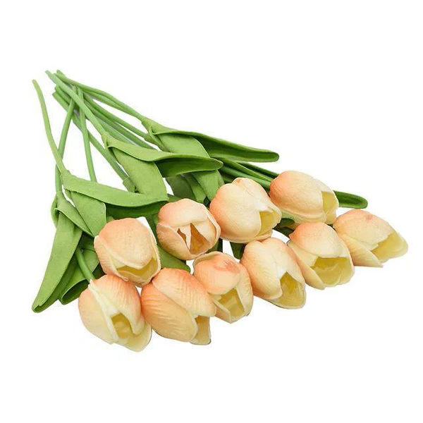 10x Artificial Tulips Flowers - Orthorun