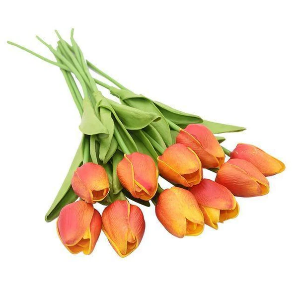 10x Artificial Tulips Flowers - Orthorun
