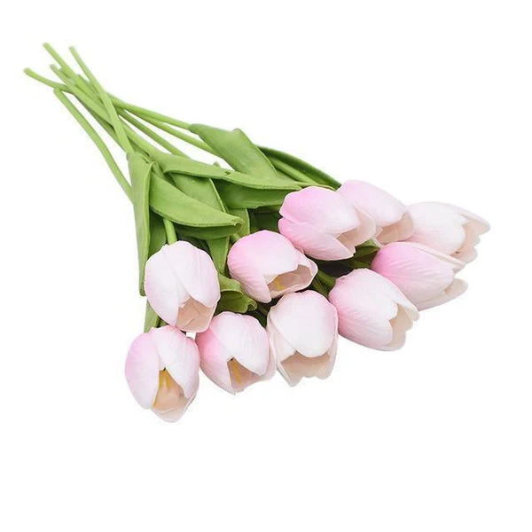 10x Artificial Tulips Flowers - Orthorun