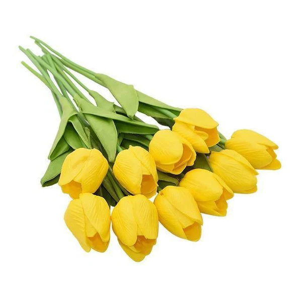 10x Artificial Tulips Flowers - Orthorun